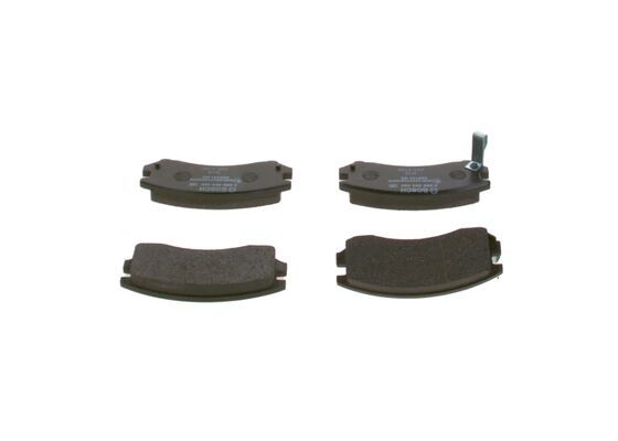 BOSCH Bremsbelagsatz, Scheibenbremse (0 986 493 450)
