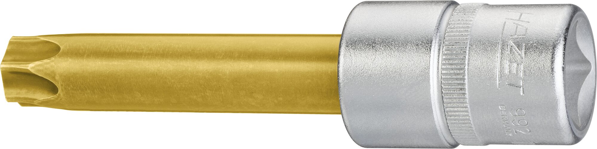 HAZET Kardanwellen-Einsatz TORX® Schraubendreher-Einsatz 2756-T60 ∙ Vierkant12,5 mm (1/2 Zoll) ∙ Innen TORX® Profil ∙ T60