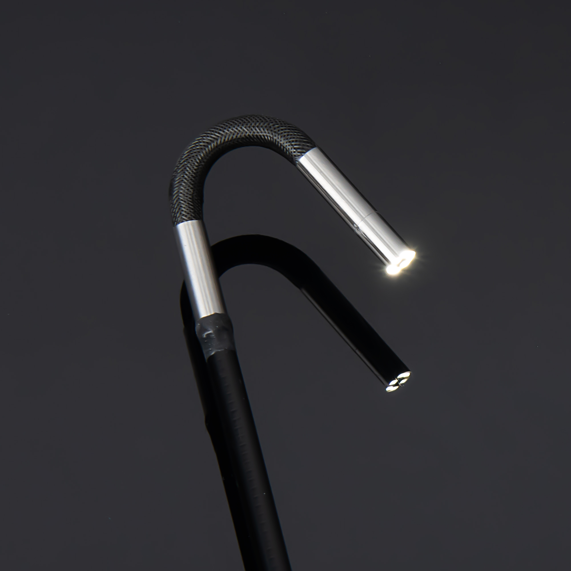 Inspektionskamera, 4 mm mit LED und HD Farb-Display, schwenkbar Version 2.0 