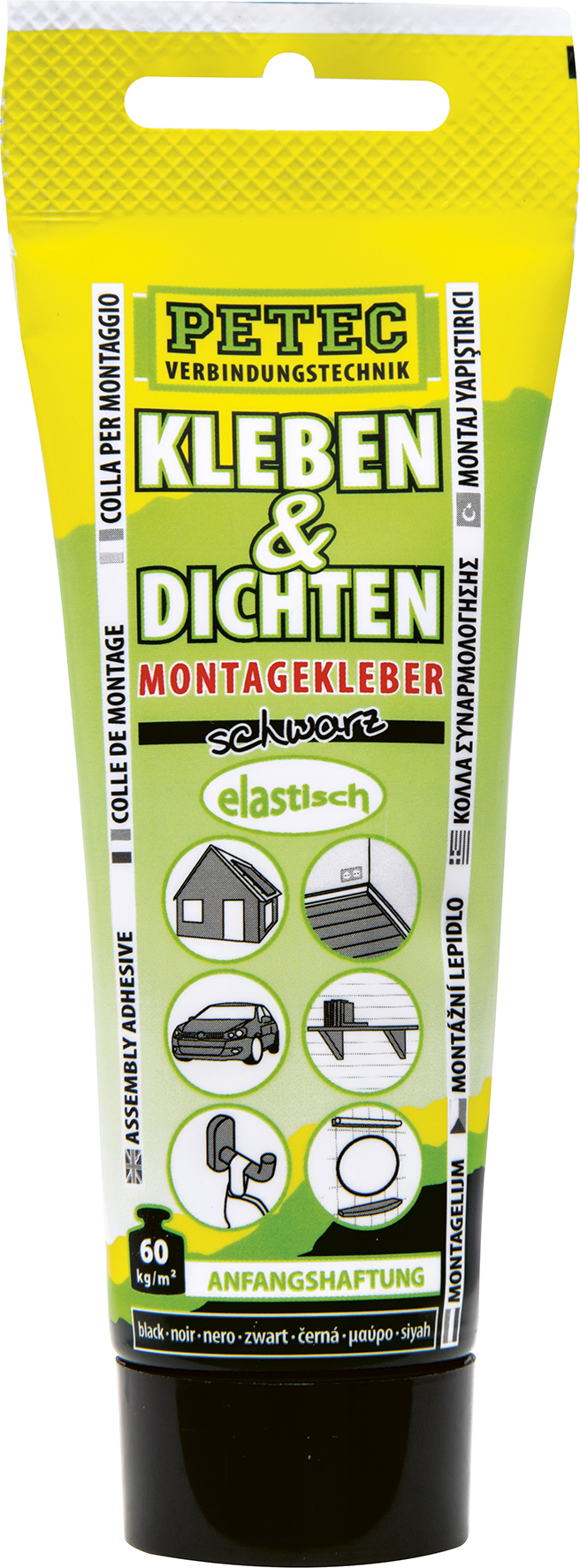 Kleben & Dichten 80ml, schw.SB