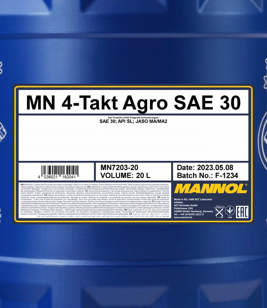 MN 4-Takt Agro SAE 30