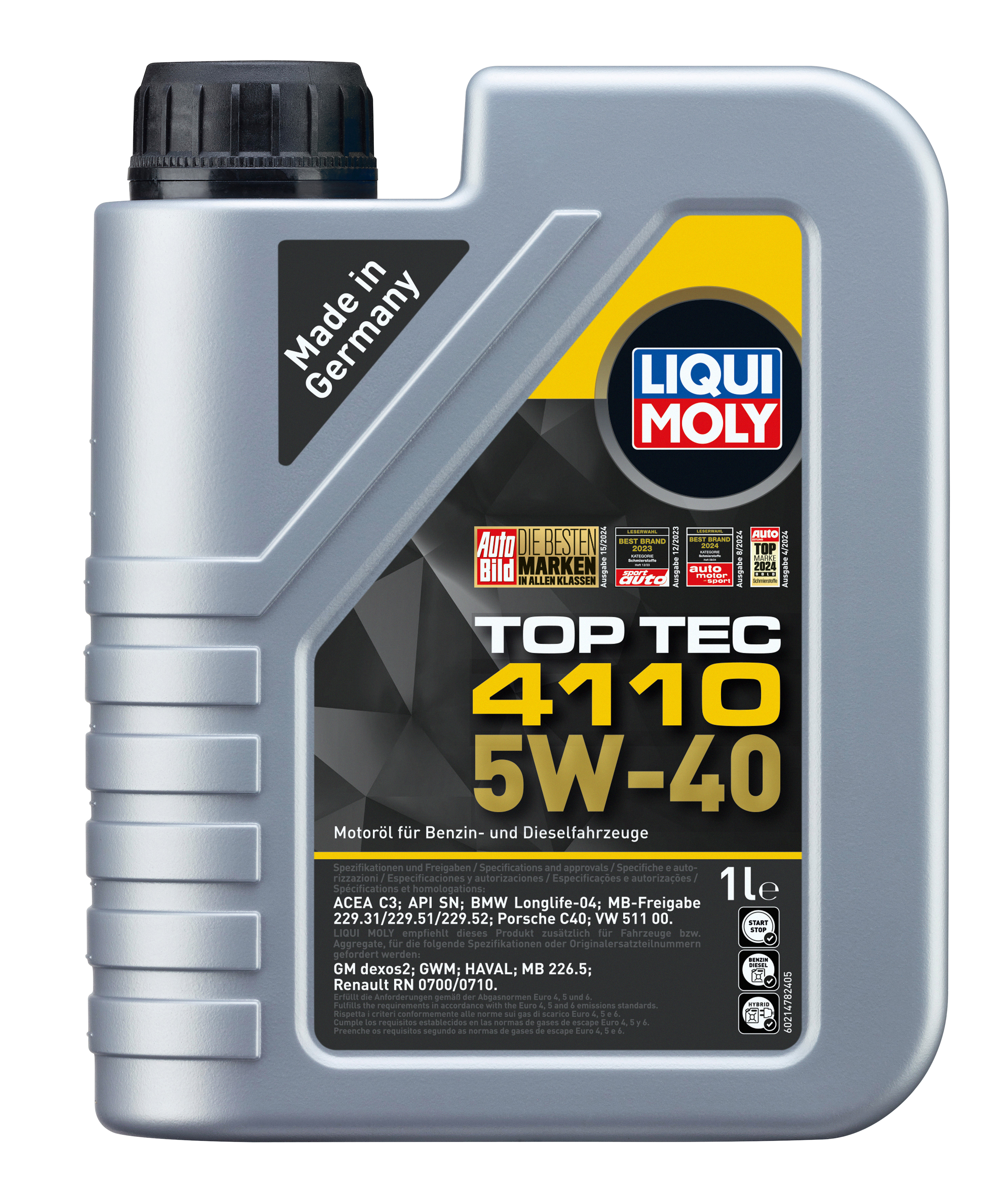 LIQUI MOLY Top Tec 4110 5W-40, 1 l (21478)