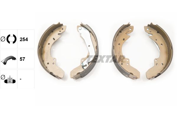 TEXTAR Bremsbackensatz (91030600)