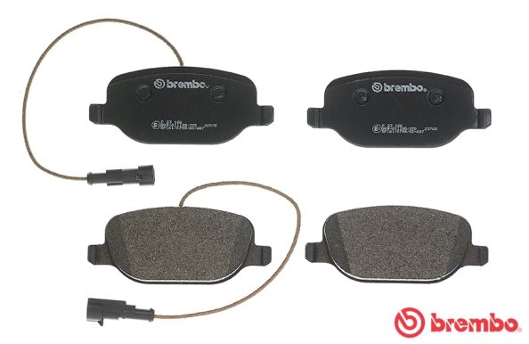 BREMBO Bremsbelagsatz, Scheibenbremse (P 23 166)