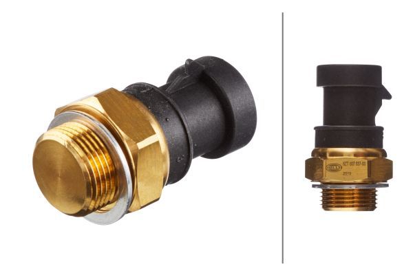 HELLA Temperaturschalter, Kühlerlüfter (6ZT 007 837-031)