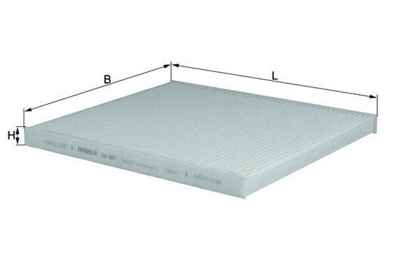 KNECHT Filter, Innenraumluft (LA 301)