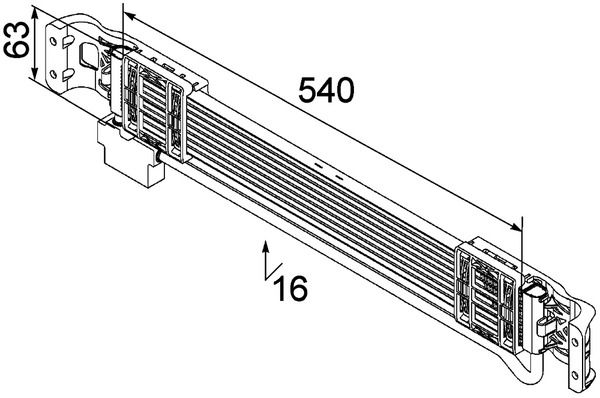 MAHLE Ölkühler, Motoröl (CLC 69 000P) MAHLE Ölkühler, Motoröl (CLC 69 000P)