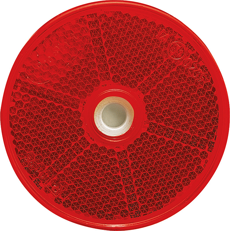 RUECKSTRAHLER ROT  RUND     60MM (1001-180-44) | NORMFEST