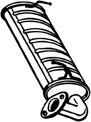 BOSAL Endschalldämpfer (219-095)