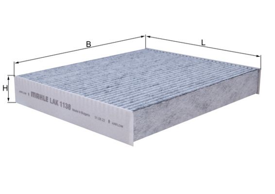 KNECHT Filter, Innenraumluft (LAK 1138)