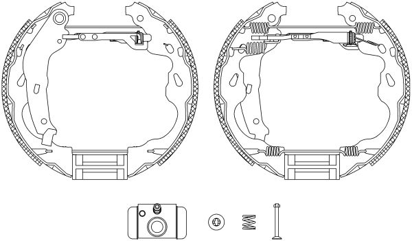 TEXTAR Bremsbackensatz (84064500)