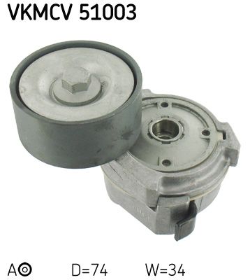SKF Spannrolle, Keilrippenriemen (VKMCV 51003)
