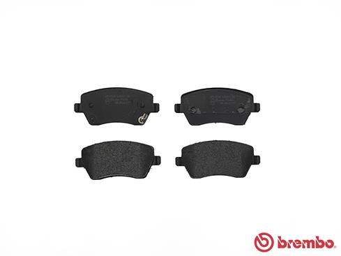 BREMBO Bremsbelagsatz, Scheibenbremse (P 56 086)