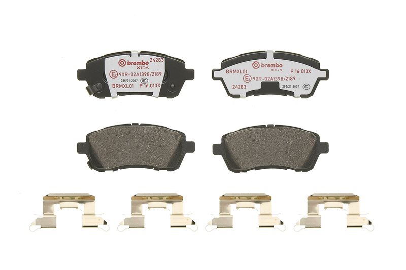 BREMBO Bremsbelagsatz, Scheibenbremse (P 16 013X)