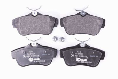 HELLA Bremsbelagsatz, Scheibenbremse (8DB 355 013-421)