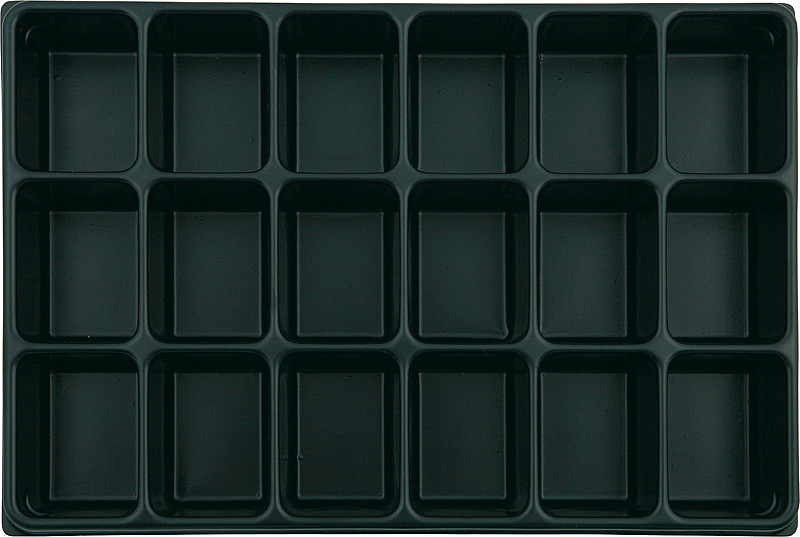 *INLETT FÜR SORTIMENTSKASTEN KST18-FACH (1958-001-18) | NORMFEST *INLETT FÜR SORTIMENTSKASTEN KST18-FACH (1958-001-18) | NORMFEST