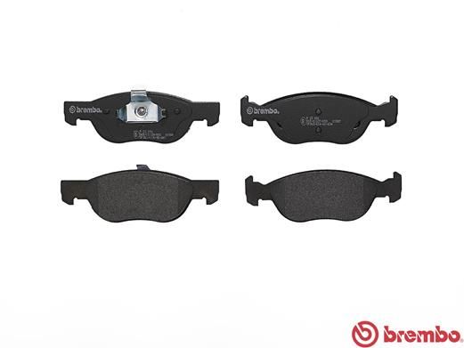 BREMBO Bremsbelagsatz, Scheibenbremse (P 23 081)