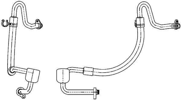 MAHLE Niederdruckleitung, Klimaanlage (AP 121 000P)