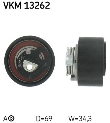 SKF Spannrolle, Zahnriemen (VKM 13262)