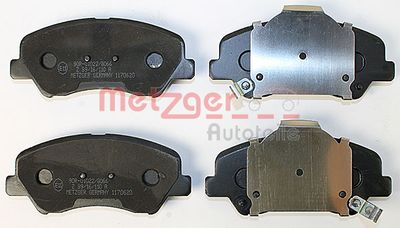 METZGER Bremsbelagsatz, Scheibenbremse (1170620)