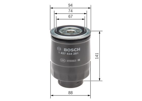 BOSCH Kraftstofffilter (1 457 434 281) BOSCH Kraftstofffilter (1 457 434 281)