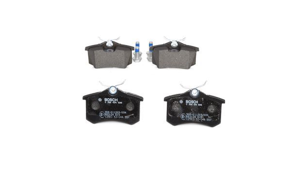 BOSCH Bremsbelagsatz, Scheibenbremse (0 986 494 596)