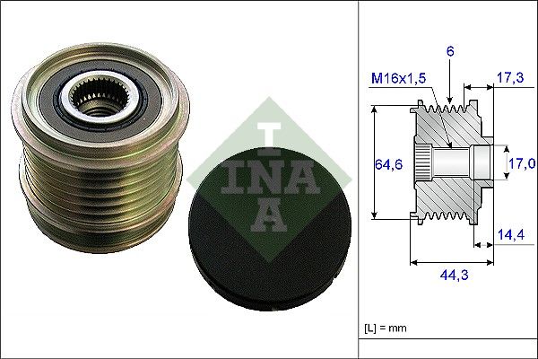 INA Generatorfreilauf (535 0130 10)
