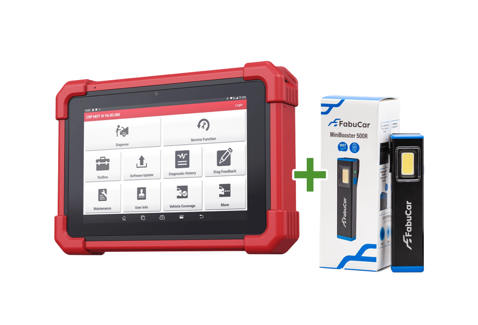 Sommer-Aktion: Launch CRP MOT IV + FabuCar Mini-Booster