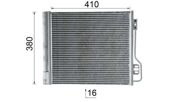 MAHLE Kondensator, Klimaanlage (AC 441 000S)