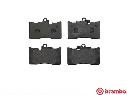 BREMBO Bremsbelagsatz, Scheibenbremse (P 83 072)
