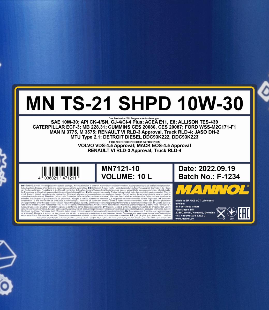MN TS-21 SHPD 10W-30