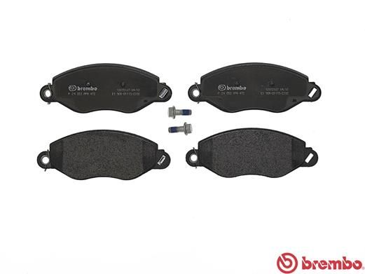 BREMBO Bremsbelagsatz, Scheibenbremse (P 24 053)