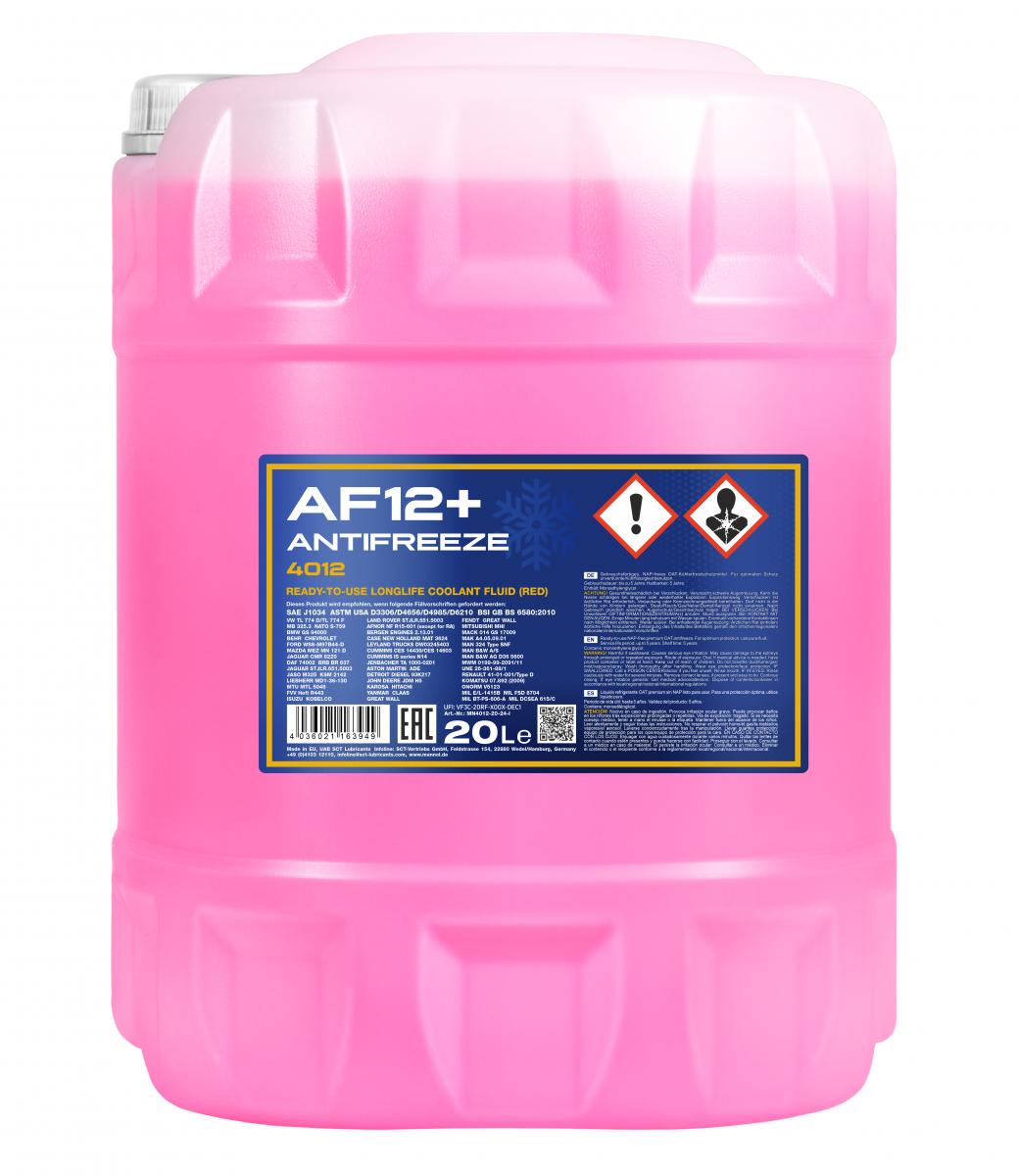 MN Antifreeze AF 12+ (-40) Longlife