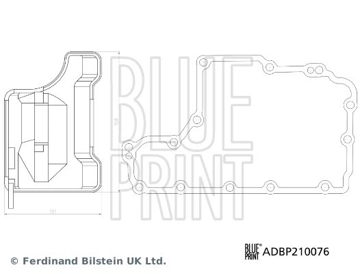 BLUE PRINT Hydraulikfiltersatz, Automatikgetriebe (ADBP210076)