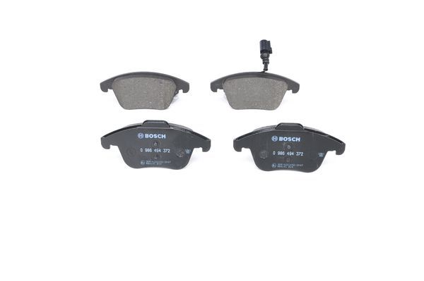 BOSCH Bremsbelagsatz, Scheibenbremse (0 986 494 372)
