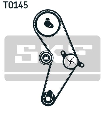 SKF Zahnriemensatz (VKMA 02210) SKF Zahnriemensatz (VKMA 02210)