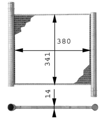 MAHLE Kühler, Motorkühlung (CR 295 000P)