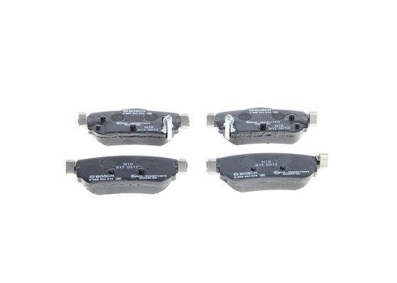 BOSCH Bremsbelagsatz, Scheibenbremse (0 986 494 816)