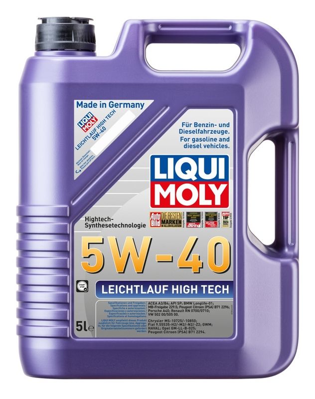 LIQUI MOLY Leichtlauf High Tech 5W-40, 5 l (3864)