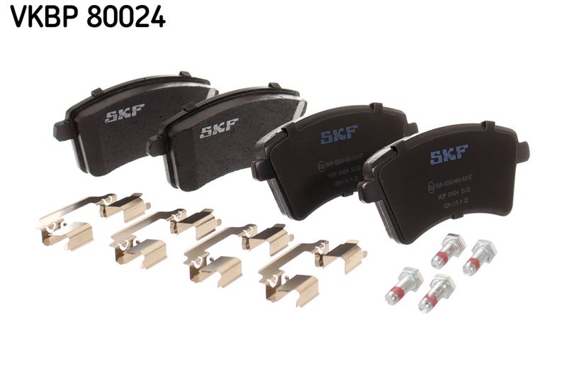 SKF Bremsbelagsatz, Scheibenbremse (VKBP 80024)