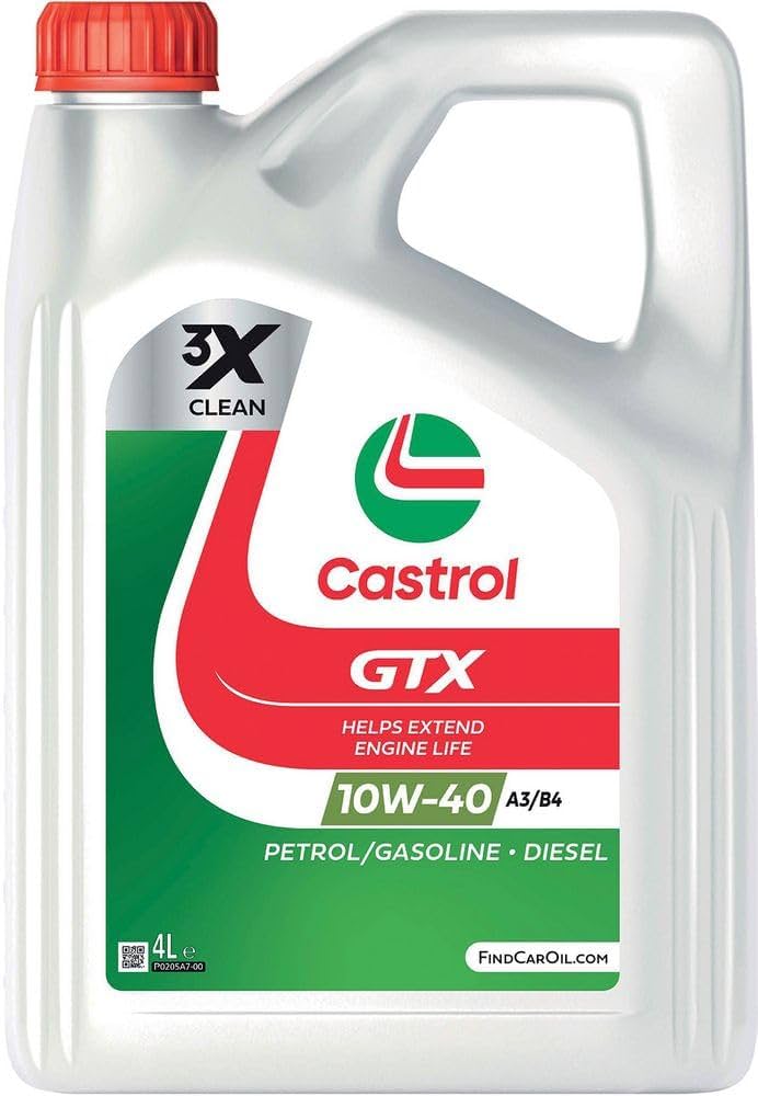 Castrol GTX 10W-40 A3/B4, 60 l (15F8FA)