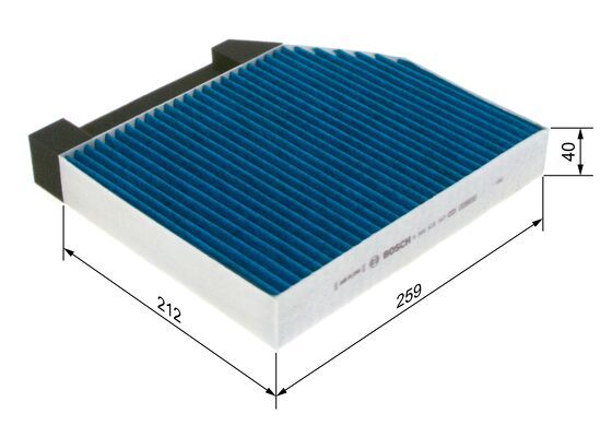 BOSCH Filter, Innenraumluft (0 986 628 567) BOSCH Filter, Innenraumluft (0 986 628 567)