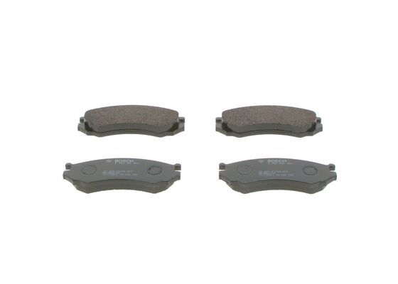 BOSCH Bremsbelagsatz, Scheibenbremse (0 986 460 981)