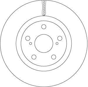 TRW Bremsscheibe (DF6675)