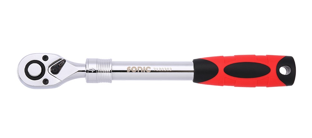 1/2'' Ratsche, verlängerbar, 72 Zähne 1/2'' Ratsche, verlängerbar, 72 Zähne