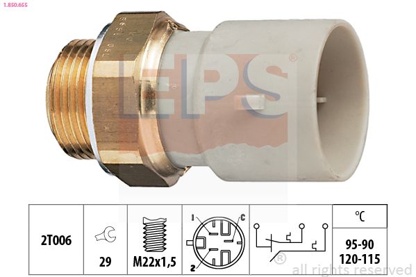 EPS Temperaturschalter, Kühlerlüfter (1.850.655)