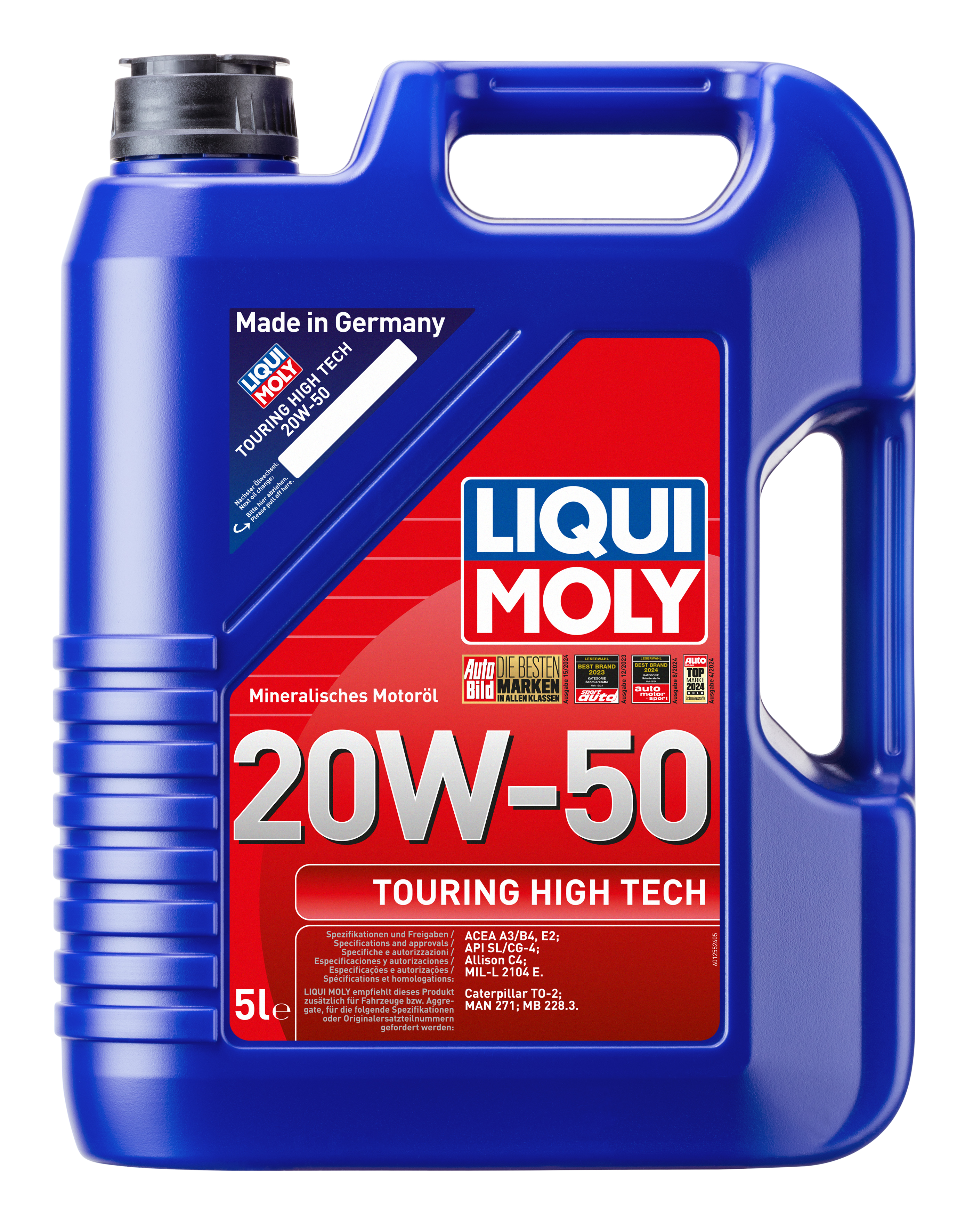 LIQUI MOLY Touring High Tech 20W-50, 5 l (1255)