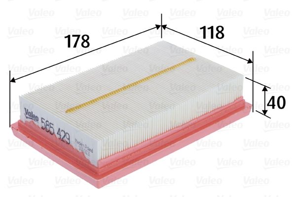 VALEO Luftfilter (585429)