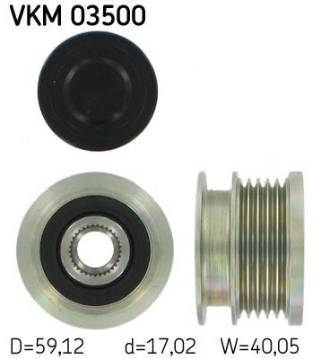 SKF Generatorfreilauf (VKM 03500)