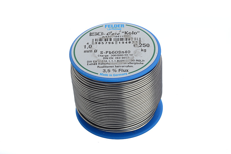 LÖTDRAHT 1MM SPULE 250 GR. (4982-50) | NORMFEST